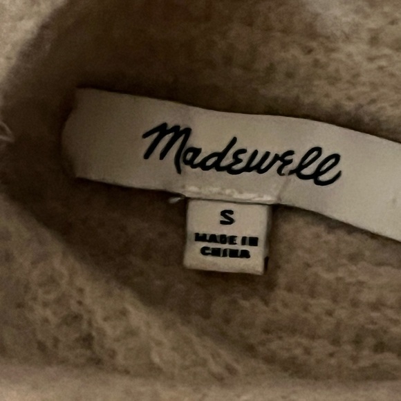Madewell Wool Turtleneck Imperfection Sweater Sz Small - Picture 6 of 7
